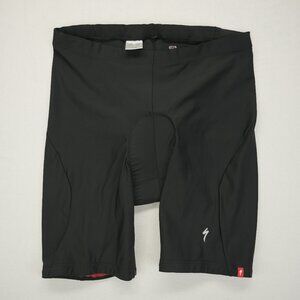 Specialized Black Padded Bike Shorts Size XL RN# 65377